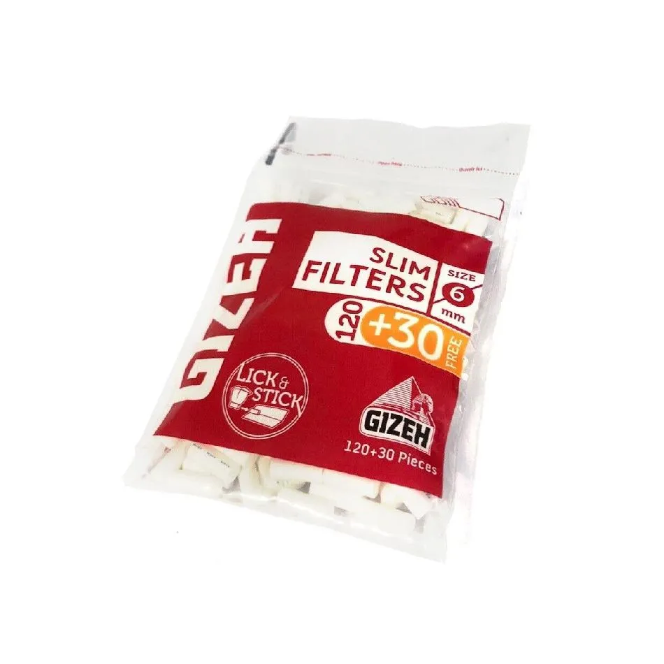 Фильтры сигаретные GIZEH Slim 6мм 150шт